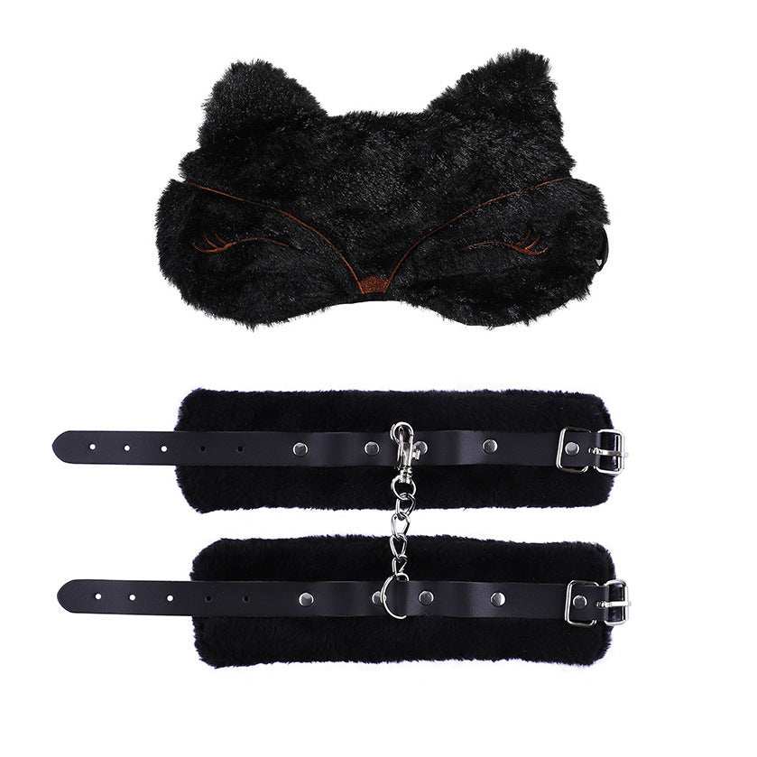 Vixen Plush Eye Mask Handcuffs