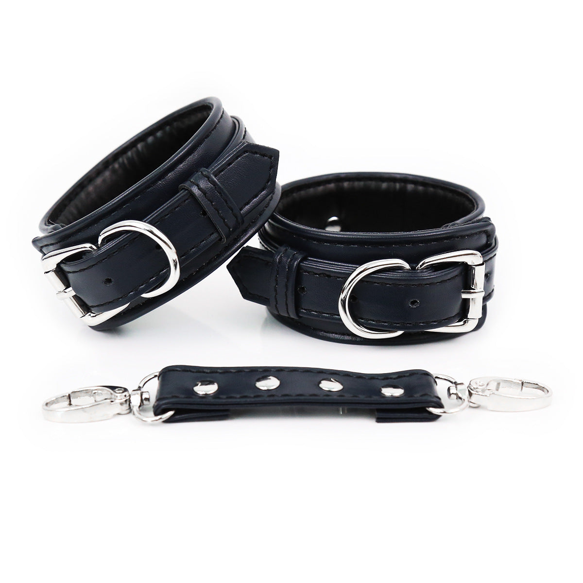 New Leather Handcuffs Ankle Cuffs And Boutique Chain Toys
