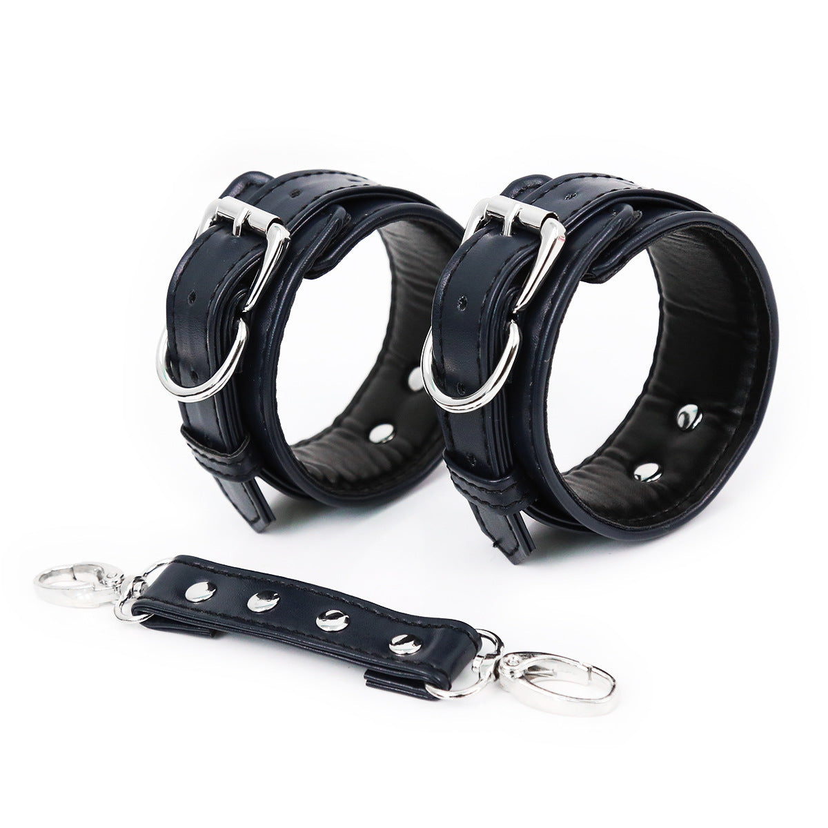 New Leather Handcuffs Ankle Cuffs And Boutique Chain Toys