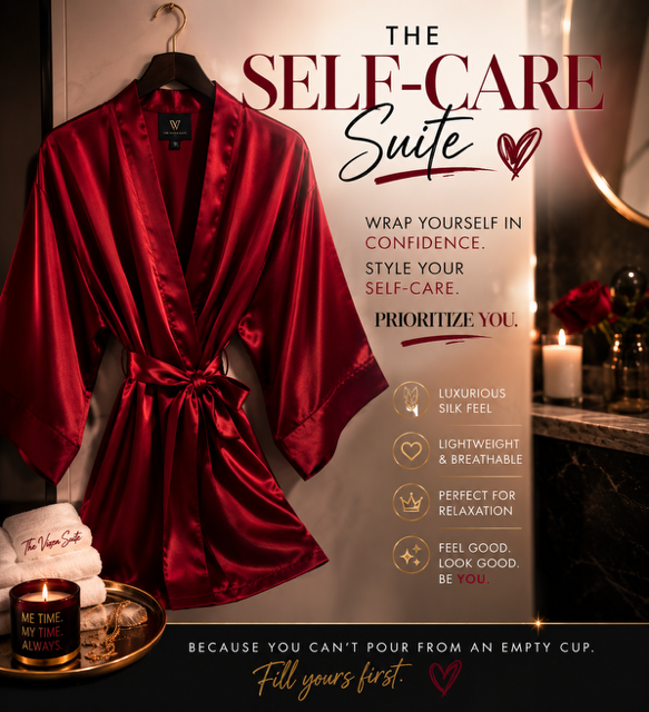 The VS Vixen Satin Robe