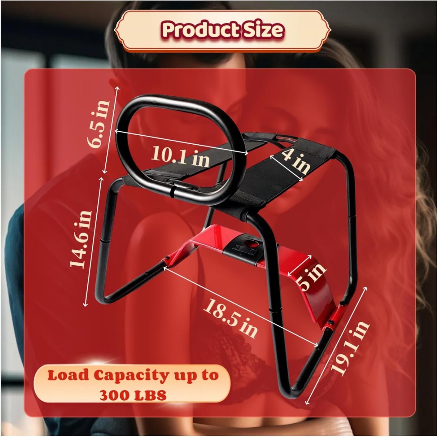 RideOn Elastic Sex Chair with Dildo Mount Base