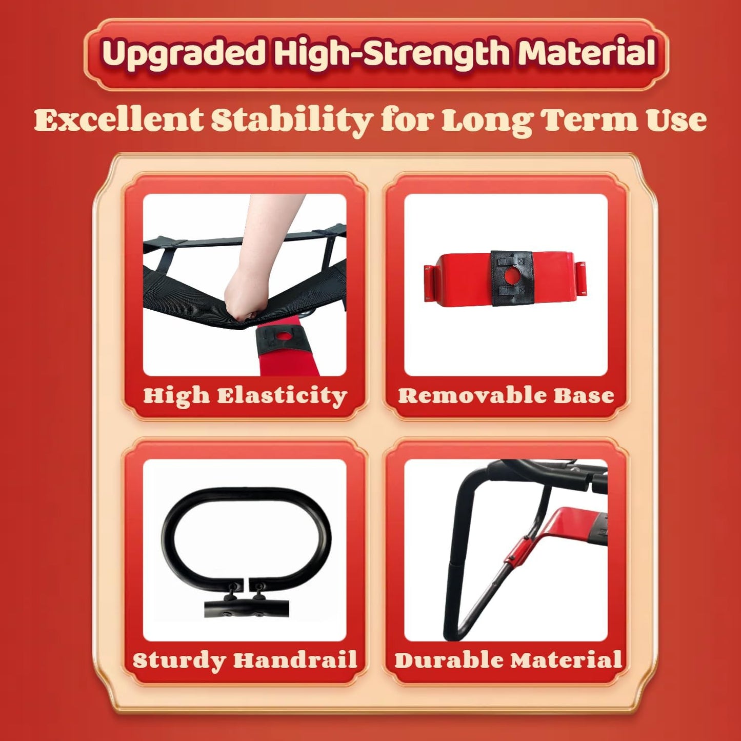 RideOn Elastic Sex Chair with Dildo Mount Base