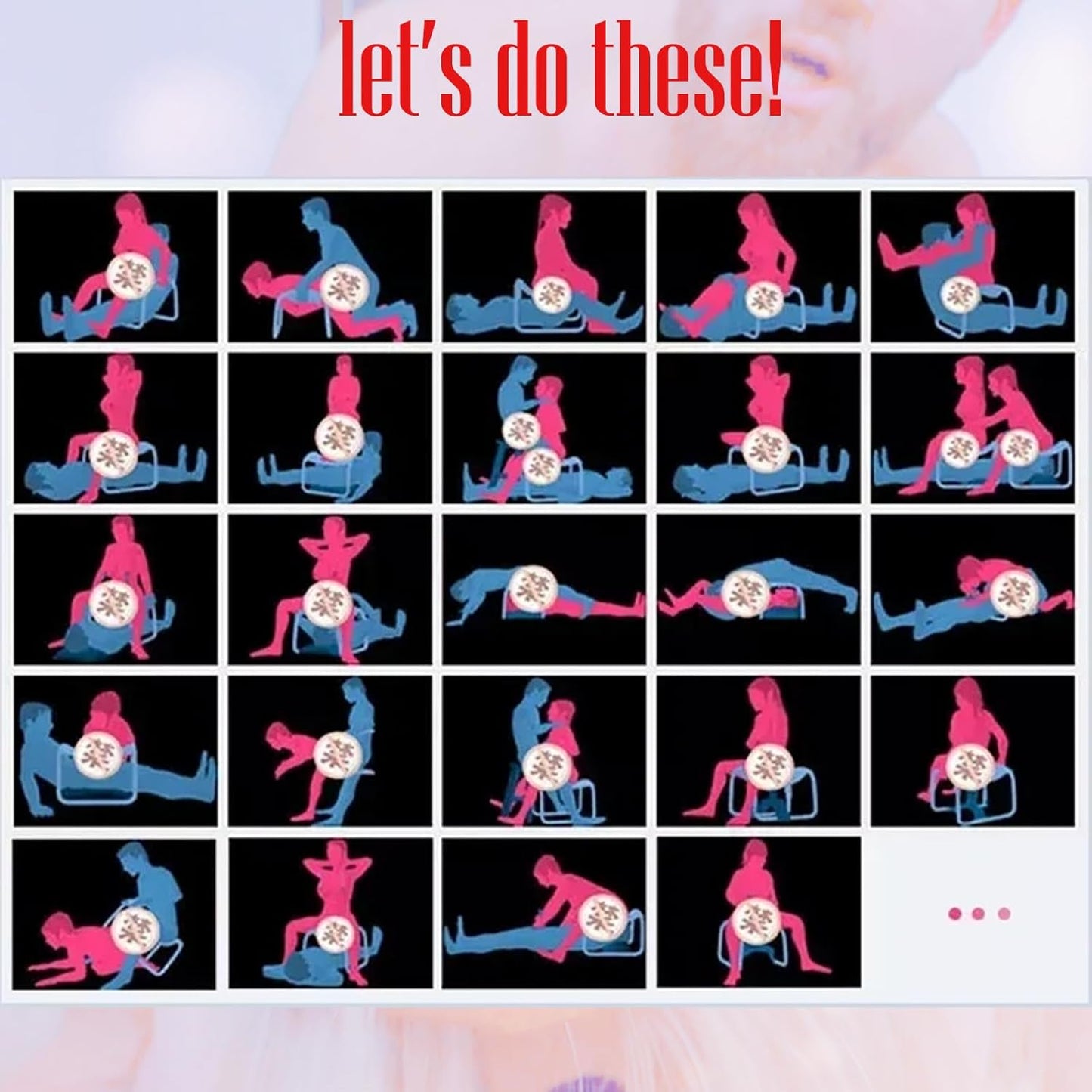 ScarletBounce Sex Chair with Armrests