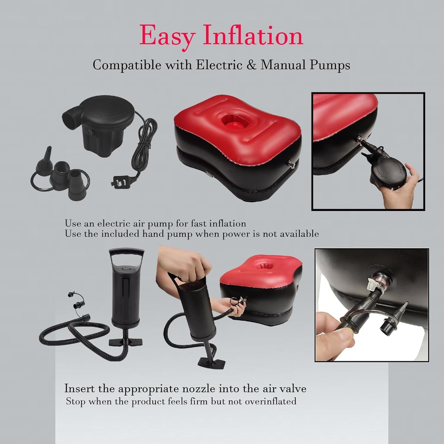 ThrustNest Inflatable Dildo Mount Sex Cushion