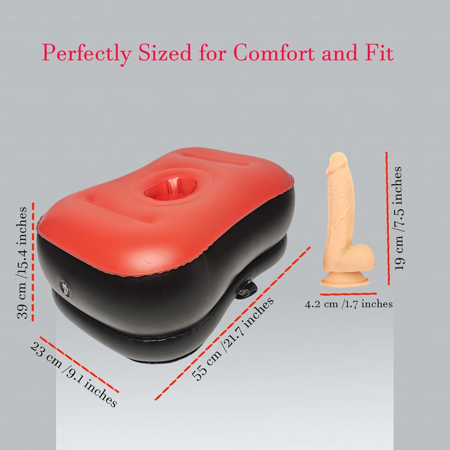ThrustNest Inflatable Dildo Mount Sex Cushion